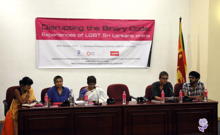‘Disrupting the Binary Code: Experiences of LGBT Sri Lankan’s Online’ (Study Launch)